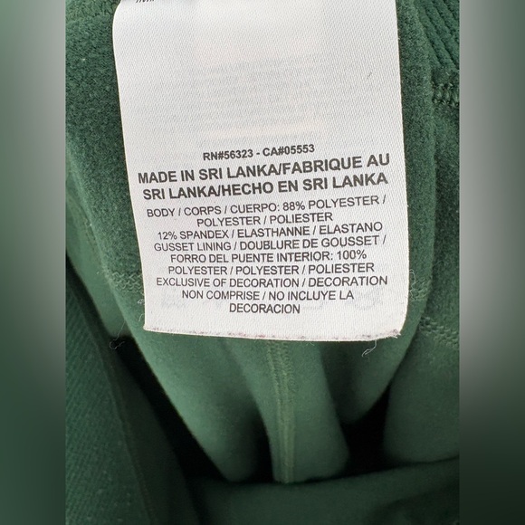 Nike Leggings NFL Team Apparel Dri-Fit Green Bay Packers Fleece Lined Womens Med - Picture 7 of 8